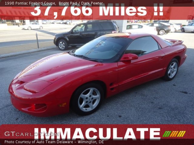 1998 Pontiac Firebird Coupe in Bright Red