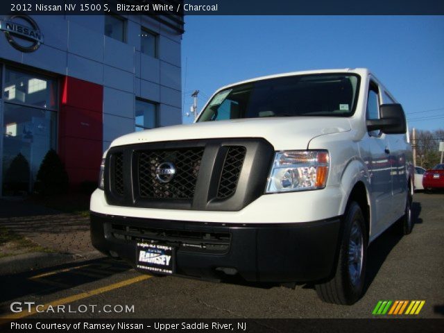 2012 Nissan NV 1500 S in Blizzard White