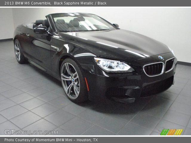 2013 BMW M6 Convertible in Black Sapphire Metallic