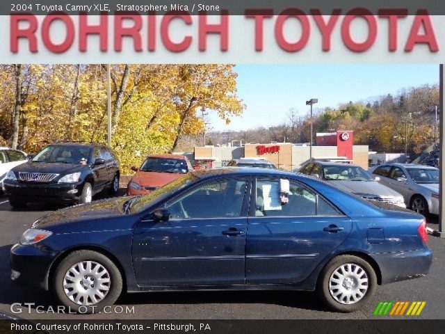 2004 Toyota Camry XLE in Stratosphere Mica