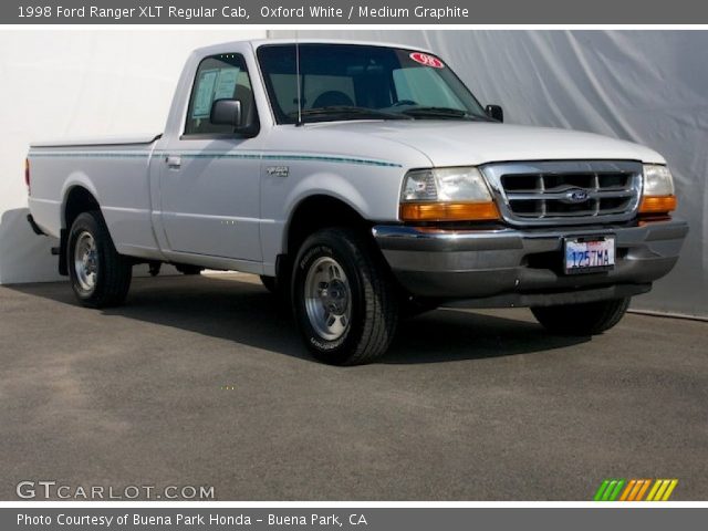 1998 Ford Ranger XLT Regular Cab in Oxford White