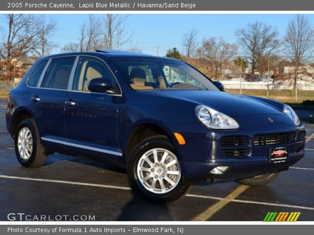 2005 Porsche Cayenne  in Lapis Blue Metallic