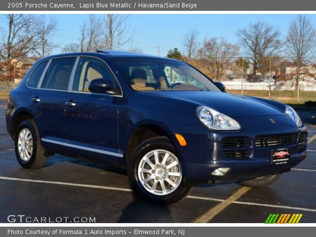 2005 Porsche Cayenne  in Lapis Blue Metallic