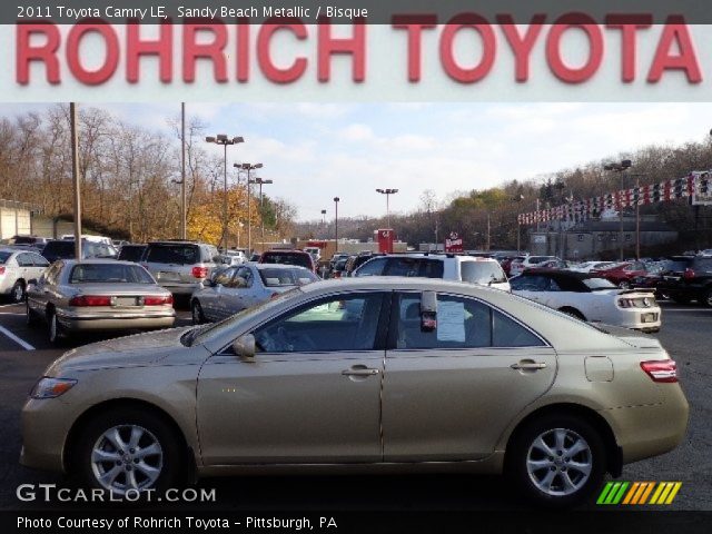 2011 Toyota Camry LE in Sandy Beach Metallic