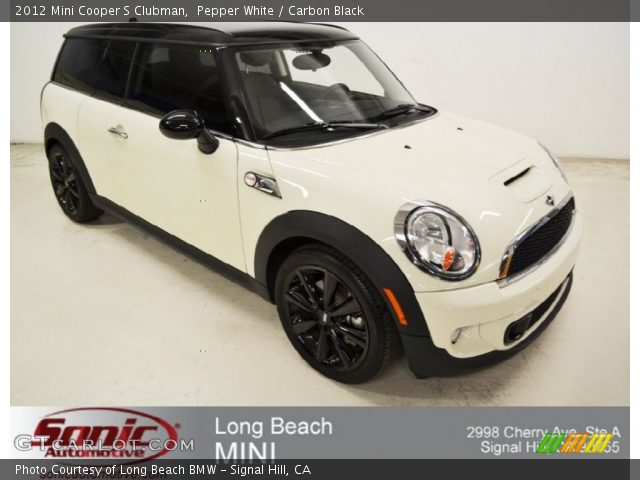 2012 Mini Cooper S Clubman in Pepper White