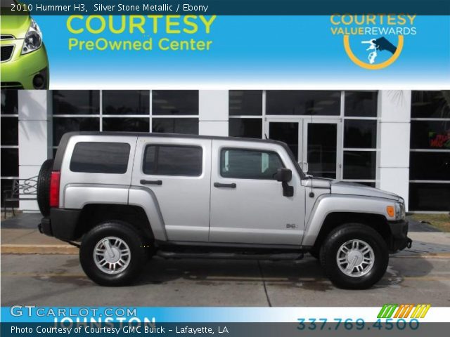2010 Hummer H3  in Silver Stone Metallic