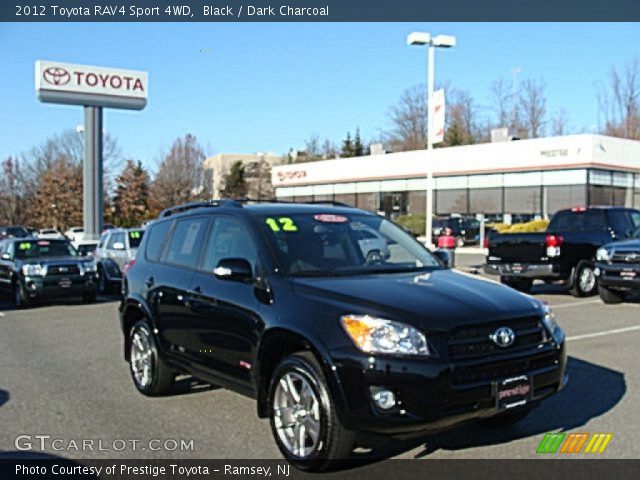 2012 Toyota RAV4 Sport 4WD in Black