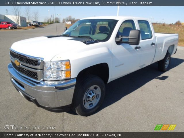 2013 Chevrolet Silverado 2500HD Work Truck Crew Cab in Summit White