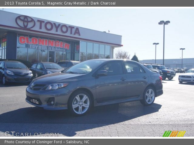 2013 Toyota Corolla S in Magnetic Gray Metallic