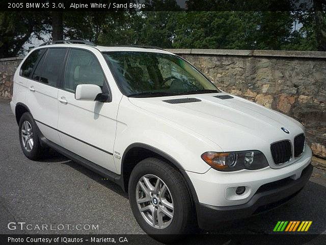 2005 BMW X5 3.0i in Alpine White
