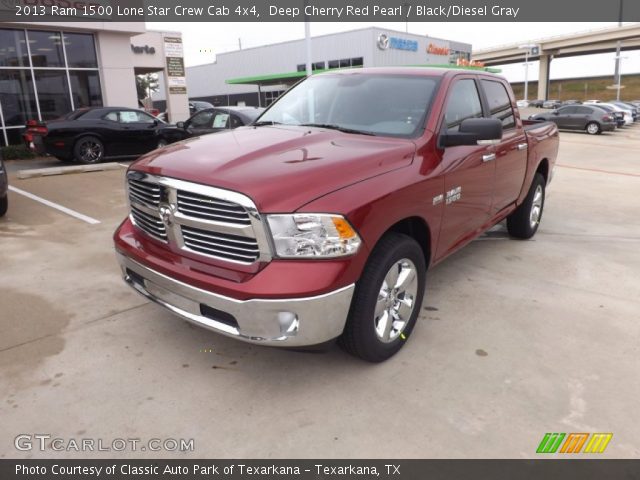 2013 Ram 1500 Lone Star Crew Cab 4x4 in Deep Cherry Red Pearl