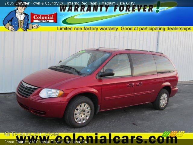 2006 Chrysler Town & Country LX in Inferno Red Pearl