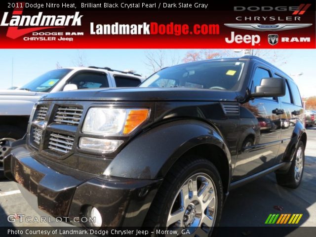 2011 Dodge Nitro Heat in Brilliant Black Crystal Pearl