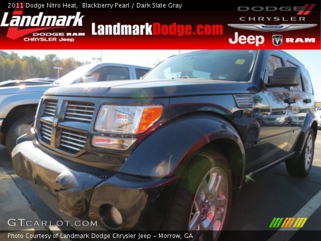 2011 Dodge Nitro Heat in Blackberry Pearl