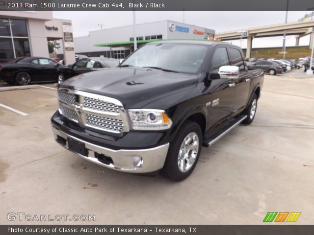 2013 Ram 1500 Laramie Crew Cab 4x4 in Black