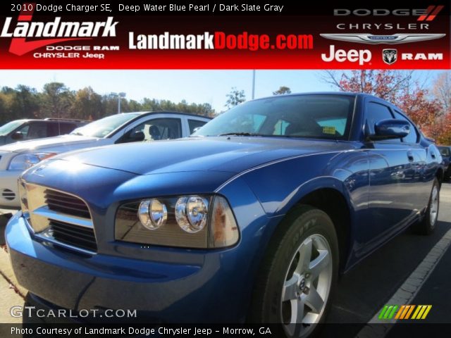 2010 Dodge Charger SE in Deep Water Blue Pearl