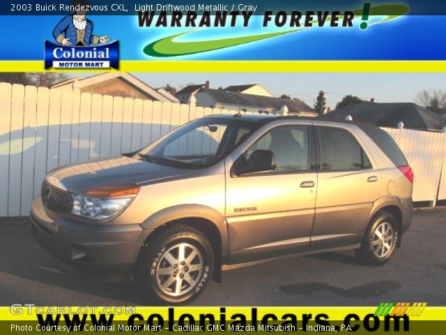 2003 Buick Rendezvous CXL in Light Driftwood Metallic