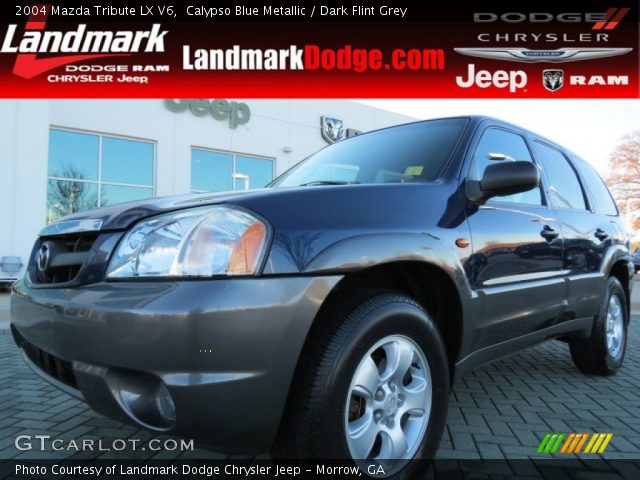 2004 Mazda Tribute LX V6 in Calypso Blue Metallic