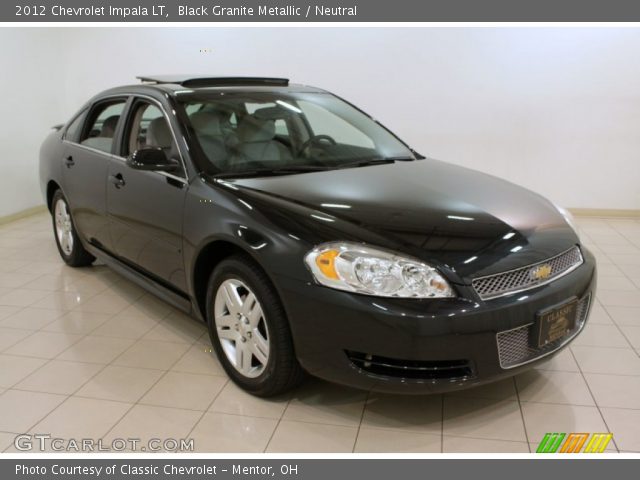 2012 Chevrolet Impala LT in Black Granite Metallic