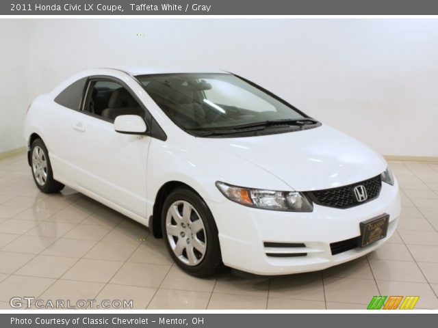 2011 Honda Civic LX Coupe in Taffeta White