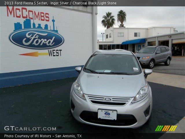 2013 Ford Fiesta S Sedan in Ingot Silver