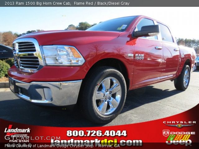 2013 Ram 1500 Big Horn Crew Cab in Flame Red