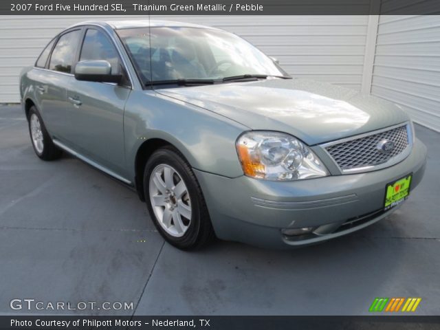2007 Ford Five Hundred SEL in Titanium Green Metallic