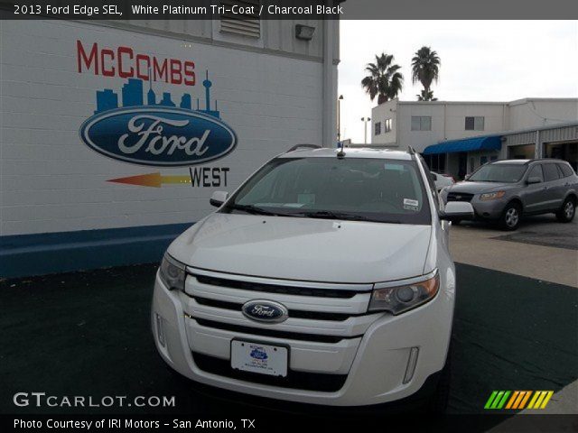 2013 Ford Edge SEL in White Platinum Tri-Coat