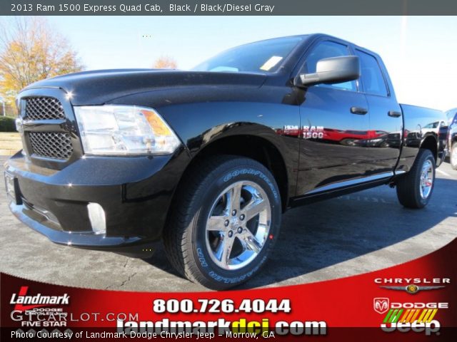 2013 Ram 1500 Express Quad Cab in Black