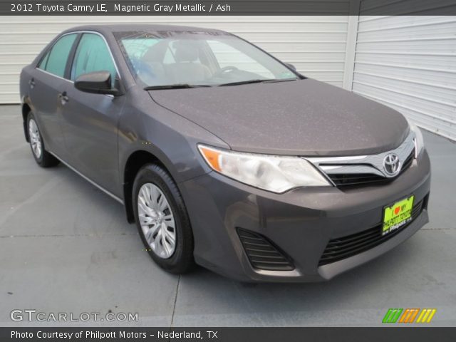 2012 Toyota Camry LE in Magnetic Gray Metallic