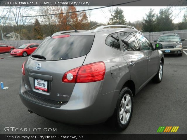 2010 Nissan Rogue SL AWD in Gotham Gray