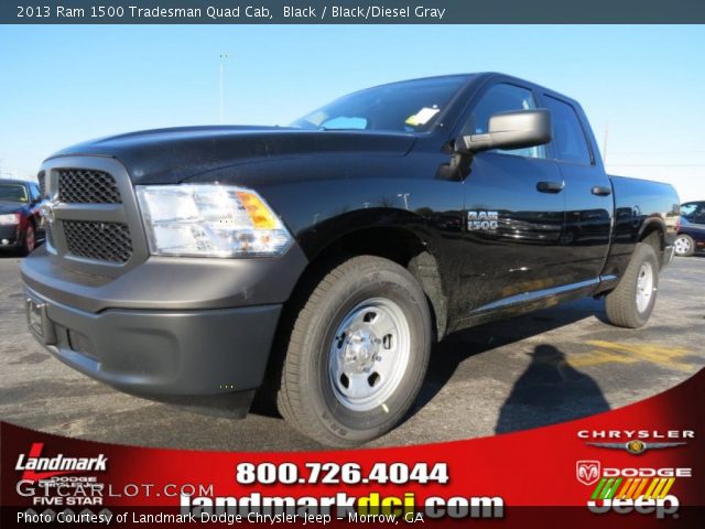 2013 Ram 1500 Tradesman Quad Cab in Black