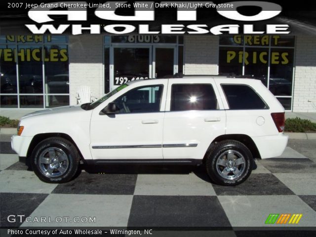 2007 Jeep Grand Cherokee Limited in Stone White