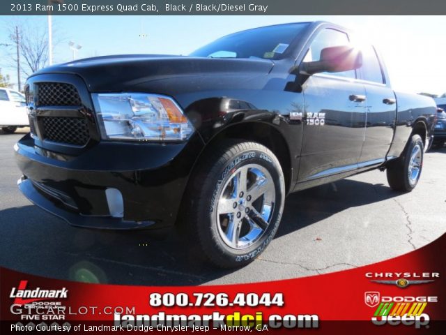 2013 Ram 1500 Express Quad Cab in Black