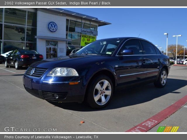 2002 Volkswagen Passat GLX Sedan in Indigo Blue Pearl
