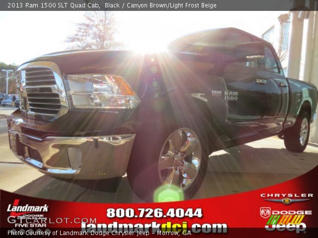 2013 Ram 1500 SLT Quad Cab in Black