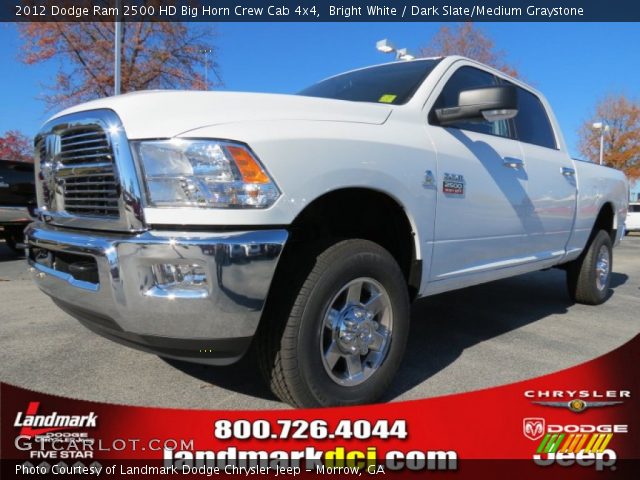 2012 Dodge Ram 2500 HD Big Horn Crew Cab 4x4 in Bright White