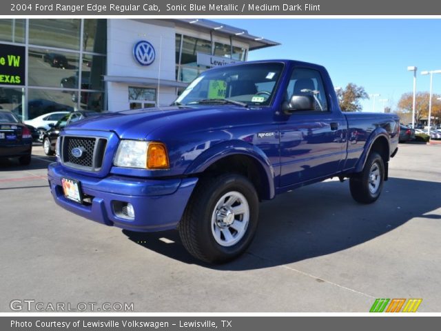 2004 Ford Ranger Edge Regular Cab in Sonic Blue Metallic