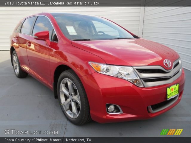 2013 Toyota Venza LE in Barcelona Red Metallic