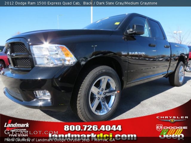 2012 Dodge Ram 1500 Express Quad Cab in Black
