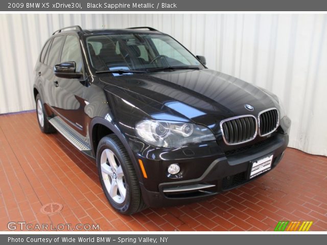 2009 BMW X5 xDrive30i in Black Sapphire Metallic