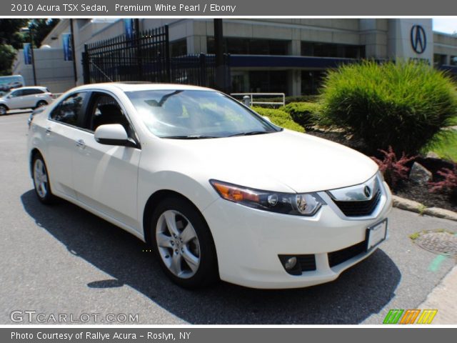 2010 Acura TSX Sedan in Premium White Pearl