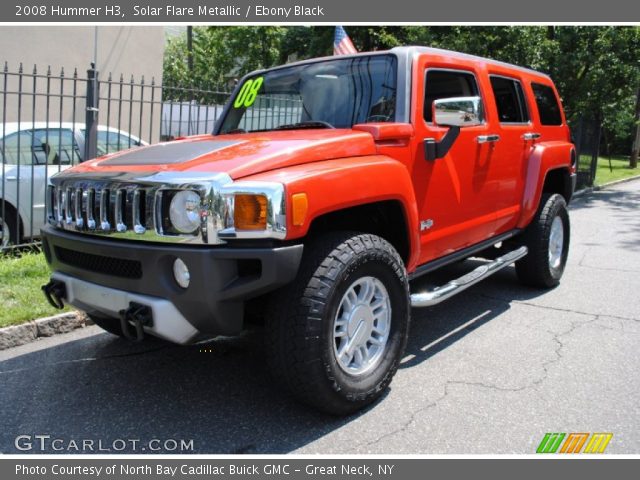 2008 Hummer H3  in Solar Flare Metallic