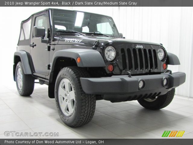 2010 Jeep Wrangler Sport 4x4 in Black
