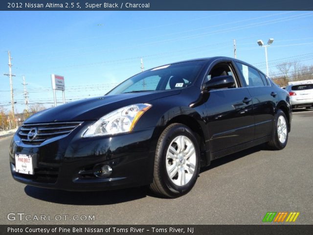 2012 Nissan Altima 2.5 S in Super Black