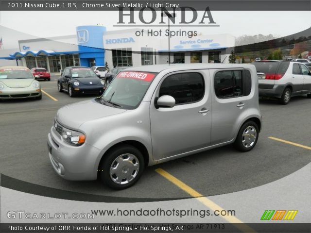 2011 Nissan Cube 1.8 S in Chrome Silver Metallic