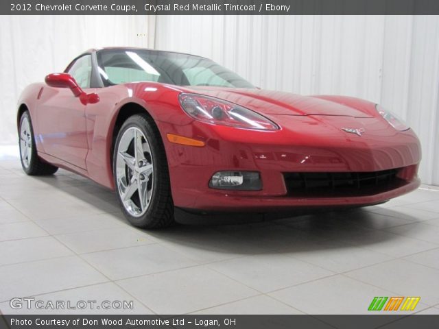 2012 Chevrolet Corvette Coupe in Crystal Red Metallic Tintcoat