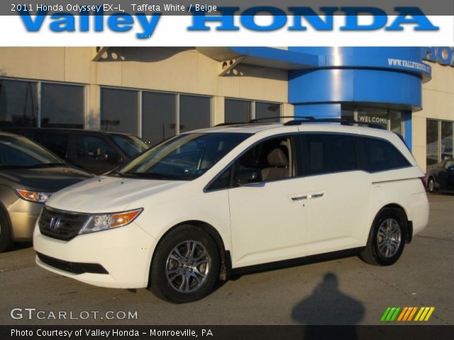 2011 Honda Odyssey EX-L in Taffeta White