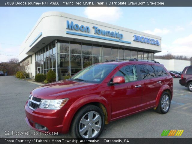 2009 Dodge Journey R/T AWD in Inferno Red Crystal Pearl