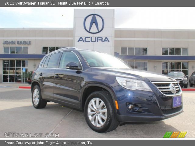 2011 Volkswagen Tiguan SE in Night Blue Metallic